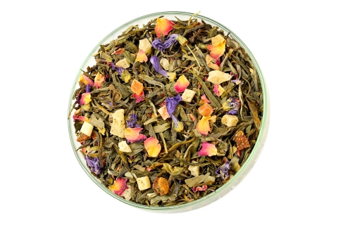 Herbata Biała Snow Buds z Zieloną ANIELSKIE ŁĄKI Naturalny Aromat